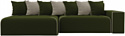 Лига диванов Кельн 105081 (левый, зеленый/бежевый)