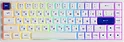 Akko 3068B Plus White & Blue Akko CS Jelly Pink