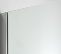 Saniteco Walk-In SN-W6MC110 (110x200, матовое стекло, хромированный профиль)