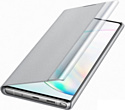 Samsung Clear View Cover для Samsung Note10 Plus (серебристый)