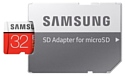 Samsung microSDHC EVO Plus 95MB/s 32GB + SD adapter