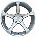 Sakura Wheels R519 8x18/5x108 D73.1 ET42 Серебристый с полировкой