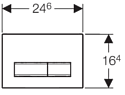 Geberit Sigma 50 115.788.SE.5