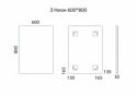 Misty  3 Неон 60 (сенсор на зеркале)