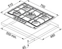 Franke FCH 755 4G TC OA C (106.0696.853)