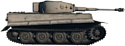Italeri 36502 World Of Tanks Pz.KPFW.Vi Tiger