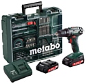 Metabo BS 18 10мм 2.0Ah x2 Case Set