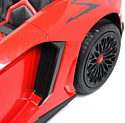 RiverToys Lamborghini Aventador SV M777MM (красный)