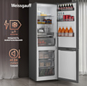 Weissgauff WRK 195 D Full NoFrost Inox Glass