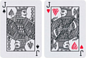 United States Playing Card Company Ellusionist Zebra King Slayer 120-ELL57