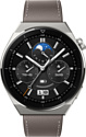 HUAWEI Watch GT 3 Pro Titanium 46mm (кожаный ремешок)