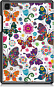 JFK Smart Case для Samsung Galaxy Tab A7 (бабочки)