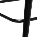 TetChair Flair Bar (экокожа/металл, серый 22/черный)