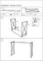 Stool Group Кросс 115x30 (стекло smoke/сталь золото)