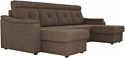 Лига диванов Джастин 105153 (коричневый)