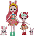 Mattel Enchantimals Сестрички с питомцами Бри и Беделия Кроля HCF84