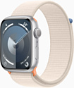 Apple Watch Series 9 45 мм (алюминиевый корпус, нейлоновый ремешок)