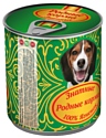 Родные корма Знатные консервы 100% ягненок для взрослых собак (0.34 кг) 12 шт.