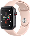 Apple Watch Series 5 44mm GPS + Cellular Aluminum Case with Sport Band