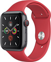 Apple Watch Series 5 44mm GPS + Cellular Aluminum Case with Sport Band