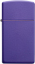 Zippo Slim Purple Matte 1637