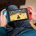 Nintendo Switch (с неоновыми Joy-Con)