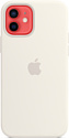 Apple MagSafe Silicone Case для iPhone 12/12 Pro (белый)