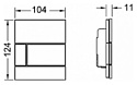 Tece Square Urinal 9242809