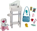 Barbie Skipper Babysitters Inc. Doll and Playset FJB01