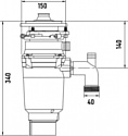 Milacio Vida 56 MC.555056 (вороненая сталь)