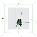 ADA Instruments 3D Liner 4V Green