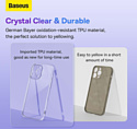 Baseus Simple Series 2 Protective Case iPhone 14 Plus (прозрачный)