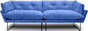 Brioli Анико из 2 частей трехместный (V15/голубой)