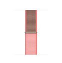 Apple из плетеного нейлона 40 мм (розовый неон) MXMN2