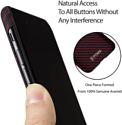 Pitaka MagEZ Case Pro для iPhone 8 Plus (twill, черный/красный)