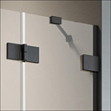 Radaway Essenza Pro Black PTJ Door R