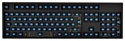 WASD Keyboards V2 105-Key ISO Barebones Mechanical Keyboard Cherry MX Brown black USB