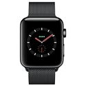 Apple Watch Series 3 Cellular 38mm Stainless Steel Case with Milanese Loop