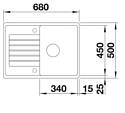 Blanco Zia 45S Compact