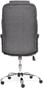 TetChair Бергамо хром (ткань, темно-серый)