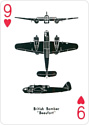 US Games Systems World War II Airplane Spotter Playing Cards APS55