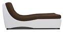 Divan Монреаль-1 (рогожка/экокожа, раскладушка, ППУ п/к, коричневый)