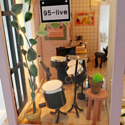 Hobby Day DIY Mini House Студия звукозаписи (M903)