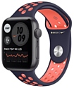 Apple Watch SE GPS 44mm Aluminum Case with Nike Sport Band