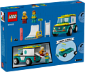 LEGO City 60403 Скорая помощь и сноубордист