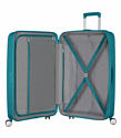 American Tourister Spinner Expandable Jade Green 55 см