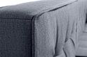 Divan Астер Textile Grey (правый, рогожка, серый)