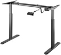 ErgoSmart Electric Desk 1360x800x36 мм (дуб мореный/черный)