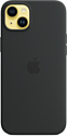 Apple MagSafe Silicone Case для iPhone 14 Plus (темная ночь)