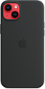 Apple MagSafe Silicone Case для iPhone 14 Plus (темная ночь)